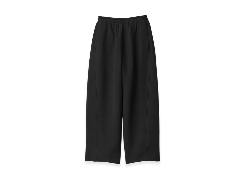 ssstein Cotton Double Knit Twist Seam Pants "Black"
