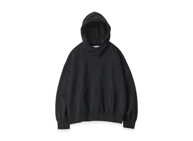 ssstein Untwisted Yarn Fade Sweat Hood LS "Black"
