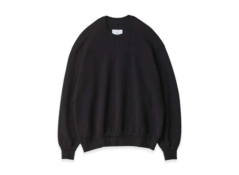 ssstein Cotton Smooth Knit LS "Black"