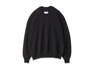 ssstein Cotton Smooth Knit LS "Black"