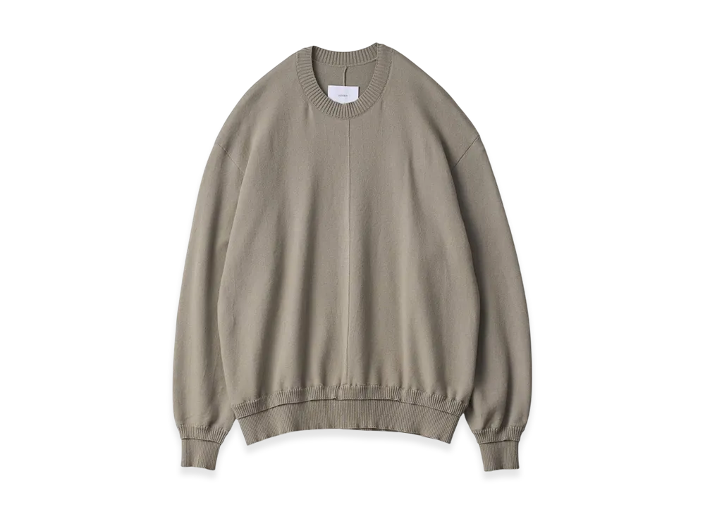 ssstein Cotton Smooth Knit LS "Taupe"