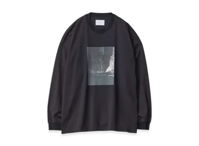 ssstein Oversized Long Sleeve Tee -Nuance- "Dark Navy"