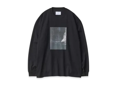 ssstein Oversized Long Sleeve Tee -Nuance- "Black"