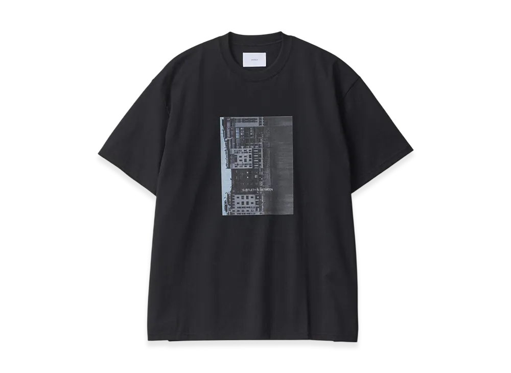 ssstein Oversized Print Tee -Subtlety- (Supima) "Black"