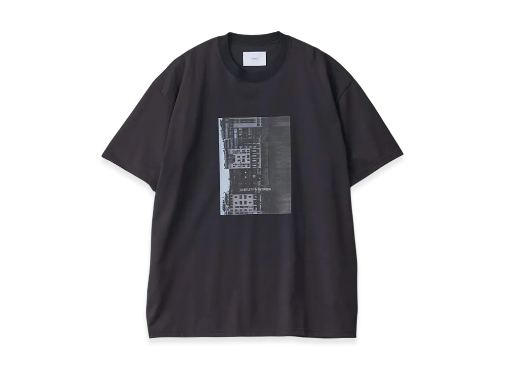 ssstein Oversized Print Tee -Subtlety- (Supima) "Dark Navy"