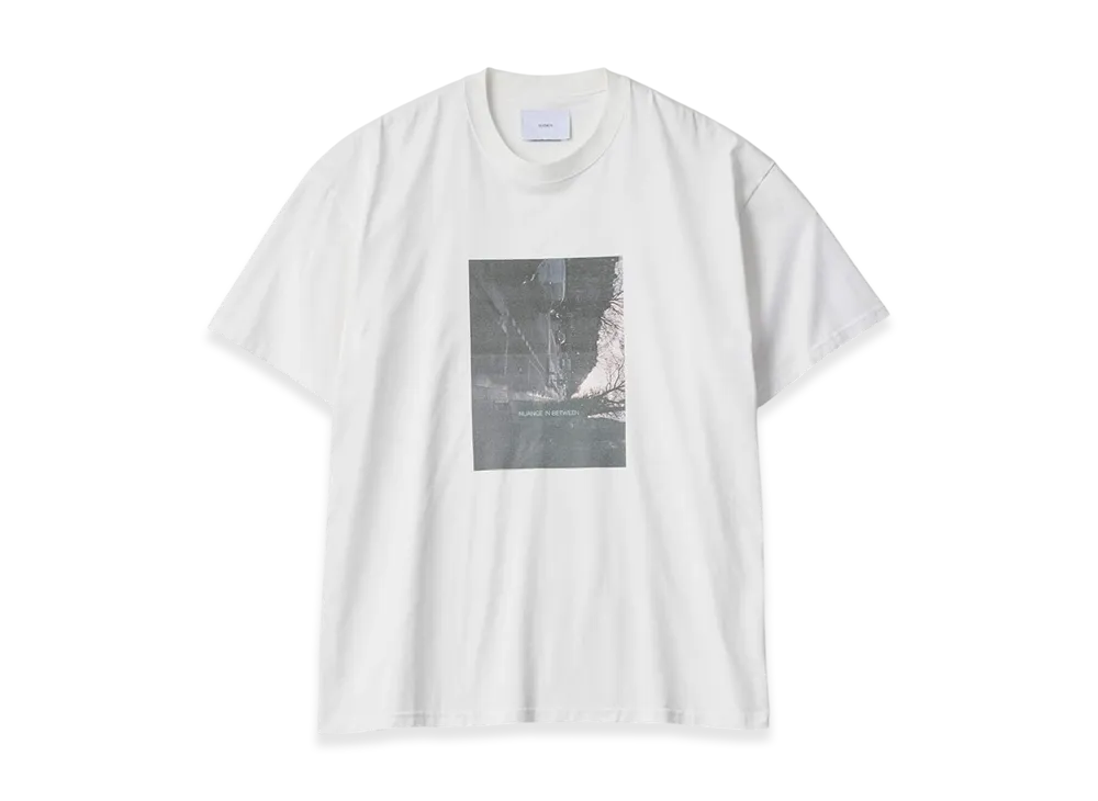 ssstein Oversized Print Tee -Nuance- (Marcerized) "White"