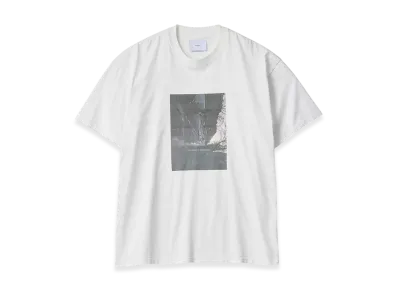 ssstein Oversized Print Tee -Nuance- (Marcerized) "White"