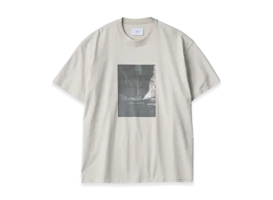 ssstein Oversized Print Tee -Nuance- (Marcerized) "Beige"