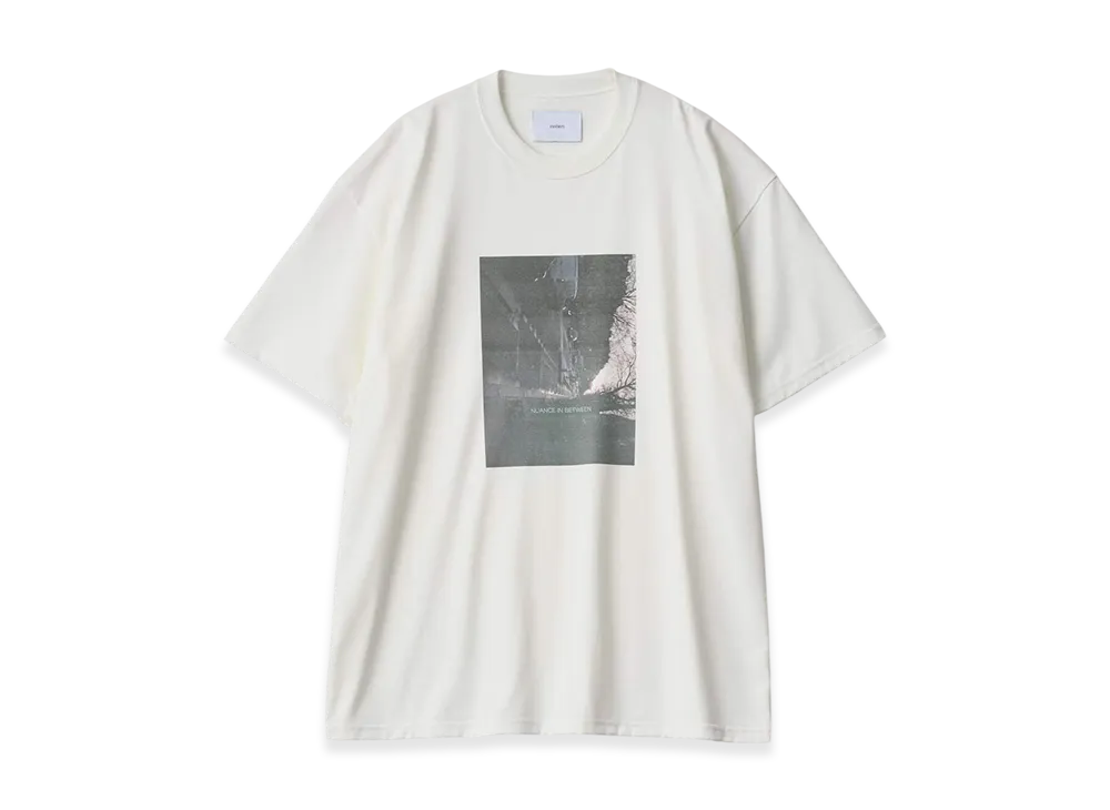 ssstein Oversized Print Tee -Nuance- (Supima) "White"