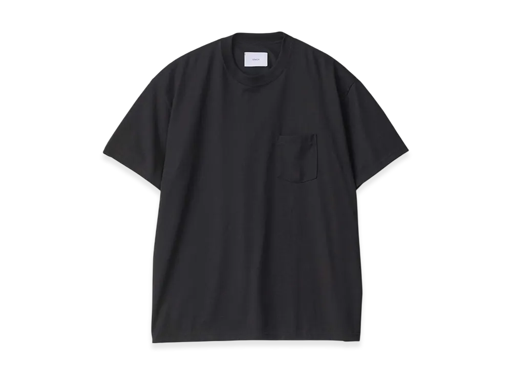 ssstein Oversized Pocket Tee "Black"
