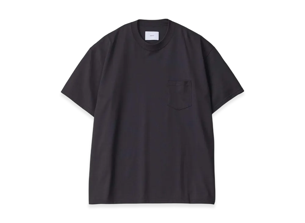 ssstein Oversized Pocket Tee "Dark Navy"