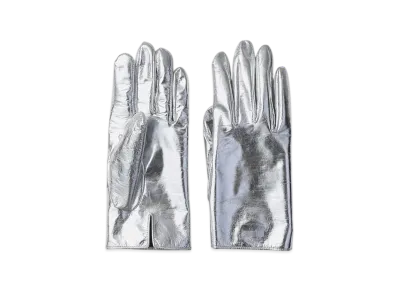 ssstein Leather Glove "Silver"
