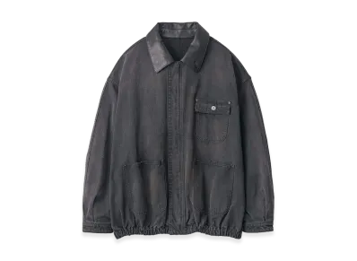 ssstein Sulfur Dyed Oxford Vintage Jacket "Black"