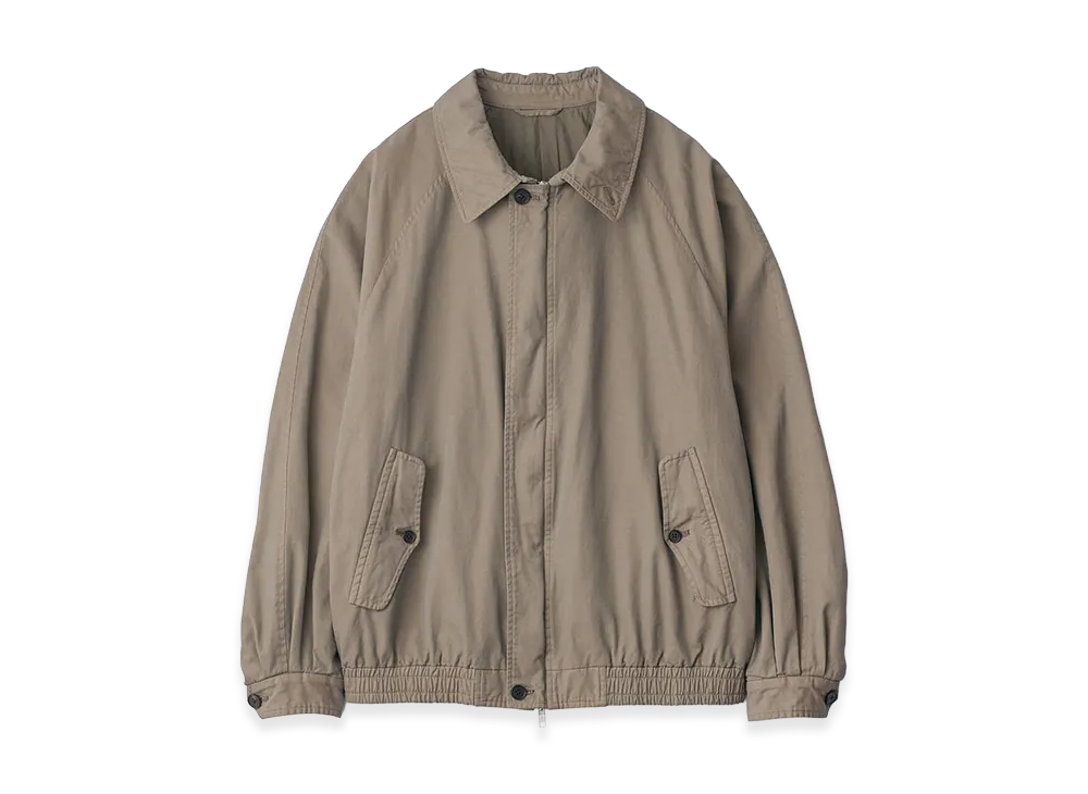 ssstein Vintage Harrinton Zip Jacket "Khaki Beige"