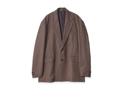 ssstein Vis/Li/Ra Twill Single Breasted Blazer "Khaki Brown"