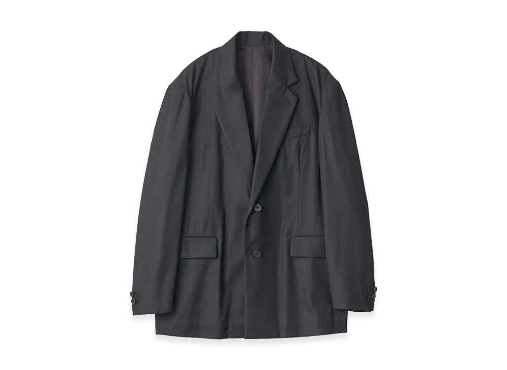 ssstein Cotton Rayon Single Breasted Blazer "Black"