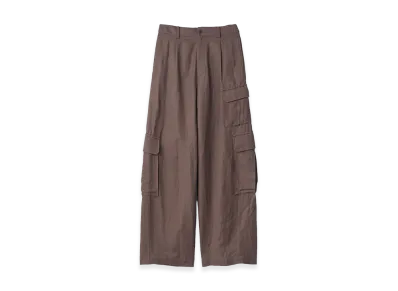 ssstein Vis/Li/Ra Twill Cargo Trousers "Khaki Brown"