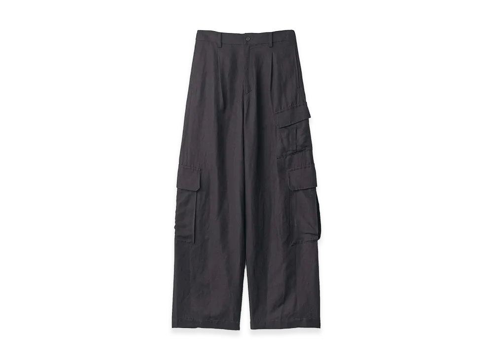 ssstein Vis/Li/Ra Twill Cargo Trousers "Black"