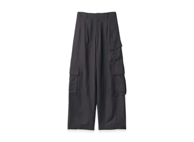 ssstein Vis/Li/Ra Twill Cargo Trousers "Black"