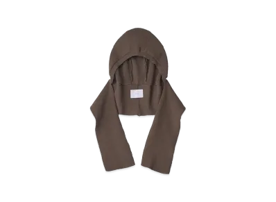 ssstein Cotton Polyester Rib Knit Balaclava "Khaki"