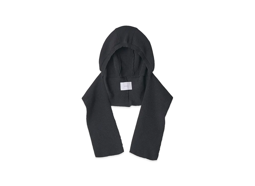 ssstein Cotton Polyester Rib Knit Balaclava "Black"
