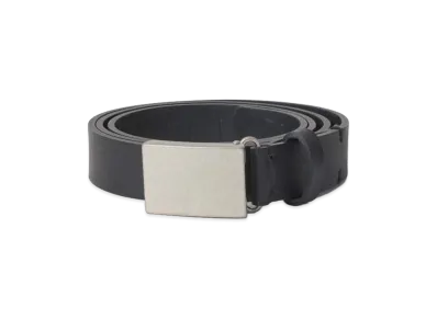 ssstein Leather Belt (Plain Buckle) "Black"