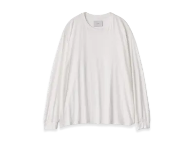 ssstein Suvin Cotton Basic Long Sleeve Tee "White"