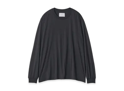 ssstein Suvin Cotton Basic Long Sleeve Tee "Black"