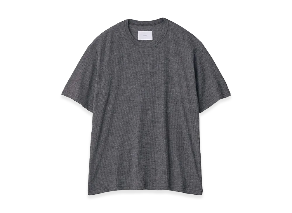 ssstein Fine Wool Oversized Short Sleeve Tee "Dark Grey"