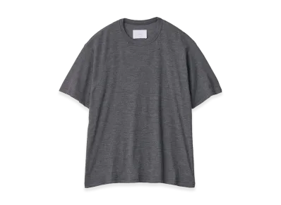 ssstein Fine Wool Oversized Short Sleeve Tee "Dark Grey"