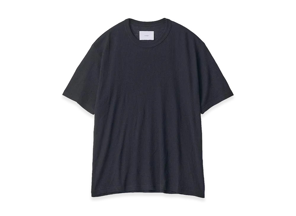 ssstein Fine Wool Oversized Short Sleeve Tee "Black"