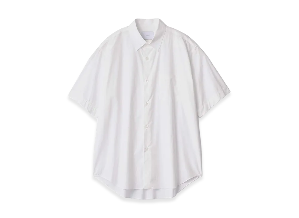 ssstein Suvin Cotton Oversized Short Sleeve Shirt "Off White"