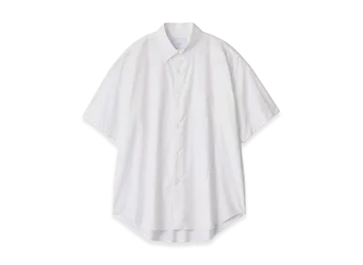 ssstein Suvin Cotton Oversized Short Sleeve Shirt "Off White"