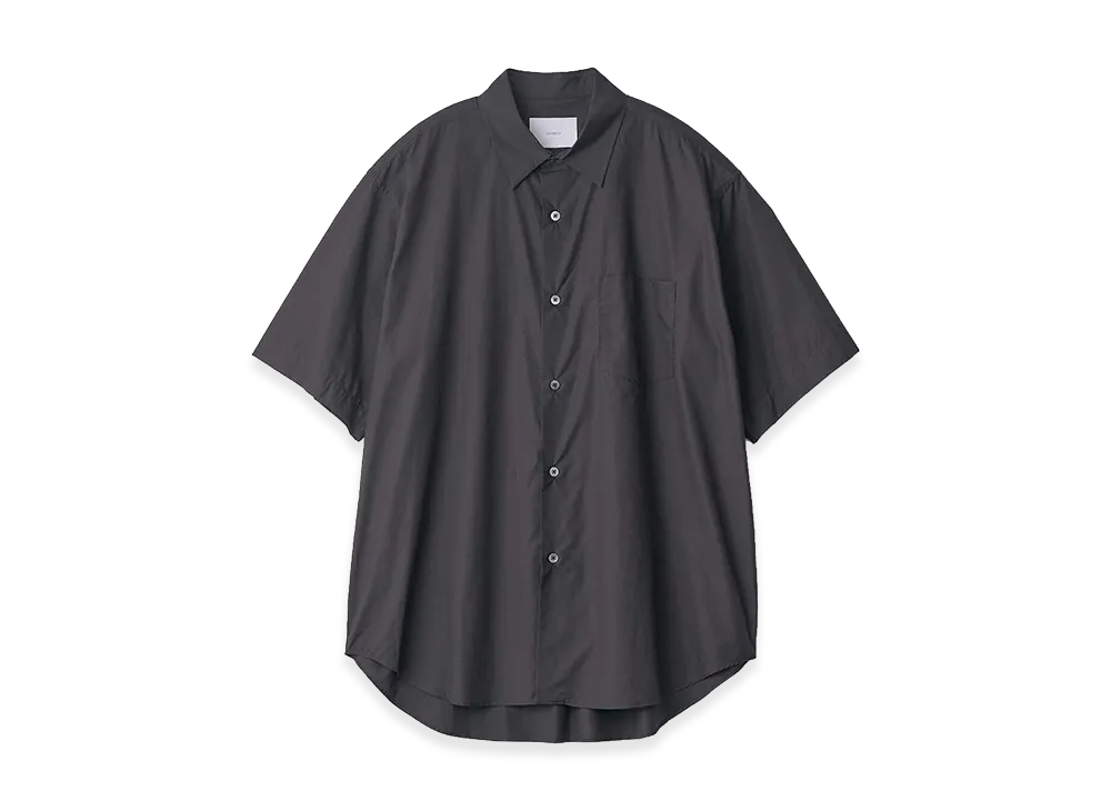 ssstein Suvin Cotton Oversized Short Sleeve Shirt "Black"