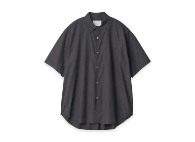 ssstein Suvin Cotton Oversized Short Sleeve Shirt "Black"