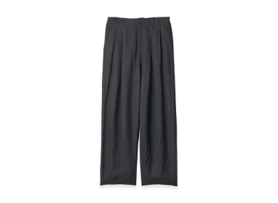 ssstein VIS/LI Bright Twill Wide Easy Trousers "Black"