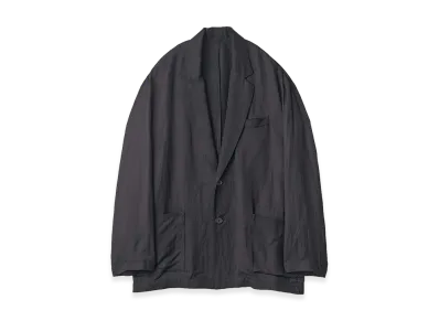 ssstein VIS/LI Bright Twill Single Breasted Jacket "Black"