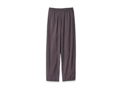 ssstein Silk Nylon Track Trousers "Charcoal Brown"