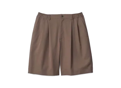 ssstein Wide Easy Short Trousers "Dark Beige"