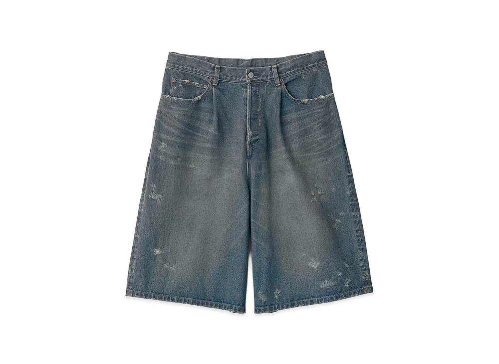 ssstein Baggy Denim Shorts "Indigo"