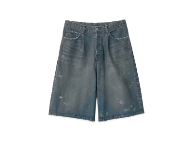 ssstein Baggy Denim Shorts "Indigo"