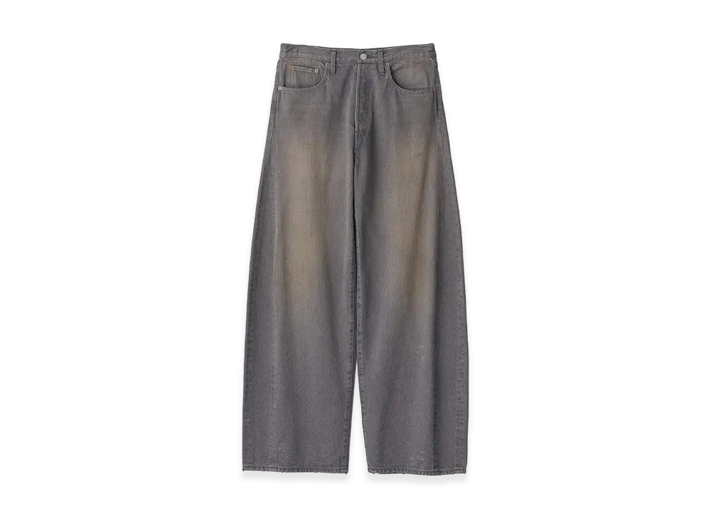 ssstein Deformation Wide Denim Jeans "Grey"