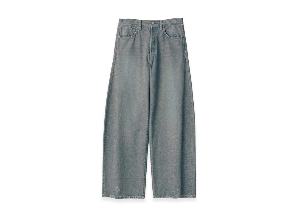 ssstein Deformation Wide Denim Jeans "Indigo"