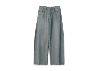ssstein Deformation Wide Denim Jeans "Indigo"