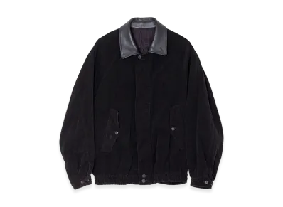 ssstein Vintage Corduroy Zip Jacket "Black"