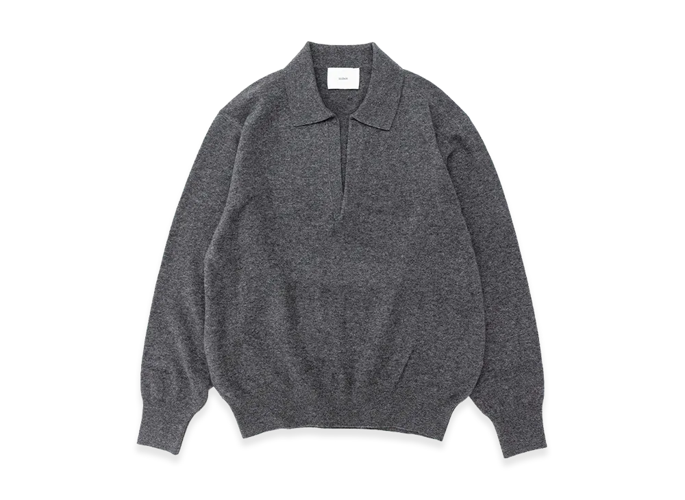 ssstein Extra Fine Wool Knit Skipper "Gray"