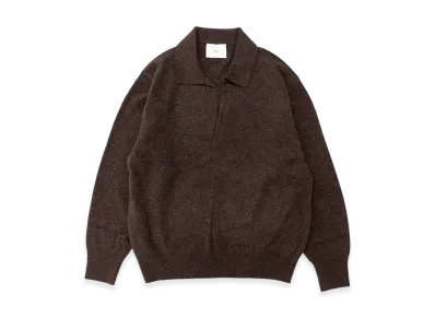 ssstein Extra Fine Wool Knit Skipper "Mocha"