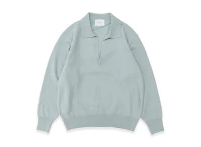 ssstein Extra Fine Wool Knit Skipper "Sax"