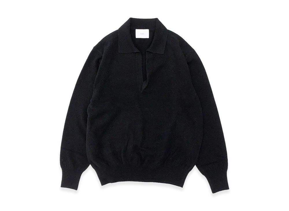 ssstein Extra Fine Wool Knit Skipper "Black"