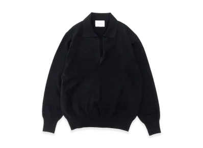 ssstein Extra Fine Wool Knit Skipper "Black"